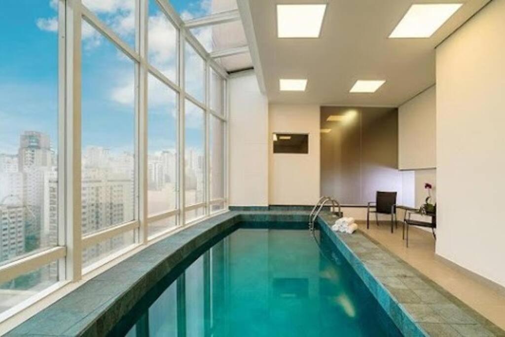 Апартаменты Flat Jardins C/ Garagem Prox Paulista E Ibirapuera Сан-Пауло Экстерьер фото